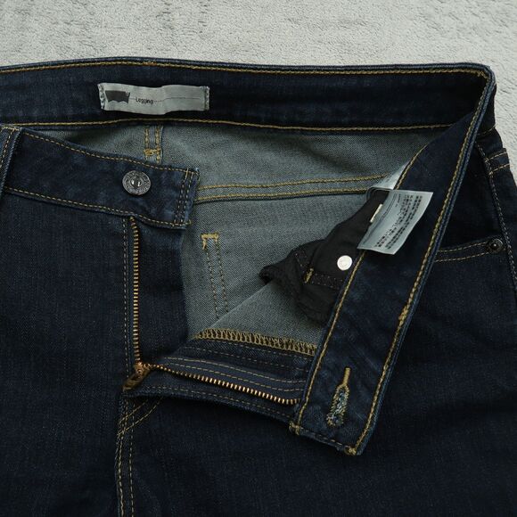 Levi's Jeans Junior's Size 13M Blue Mid-Rise Legging Denim Pants 29.5" Inseam - Picture 2 of 16